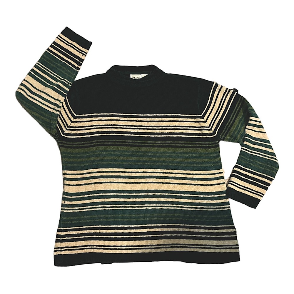 Women’s striped Vintage Oversized sweater